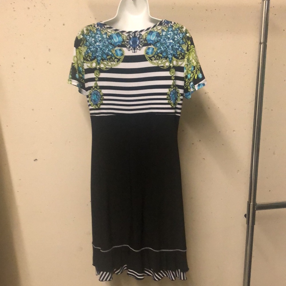 EUC Frank Lyman Stretch Jersey Dress - Picture 4 of 9